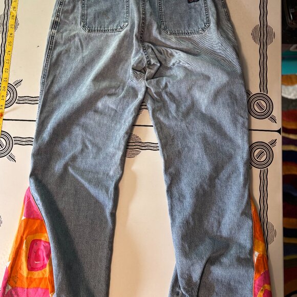 Donna Karan Paint Pants with Vintage 60s Bell Bottom - Upcycled DKNY - Picture 2 of 10